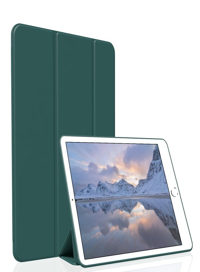Divufus Case for iPad mini 5 (2019 Released), Lightweight Slim Auto Sleep/Wake Trifold Stand Smart Cover, Soft TPU Case for iPad mini 5th Generation 7.9 Inch, Dark Green - Image 1
